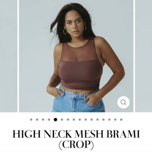 Brami Mesh Cropped Tank